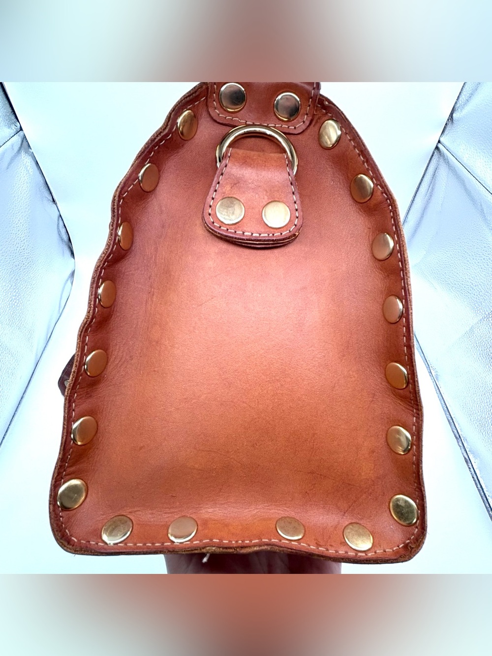 Hammitt Westwood Bag w/ Distinctive Gold-tone Studded Hardware - Picture 12 of 16